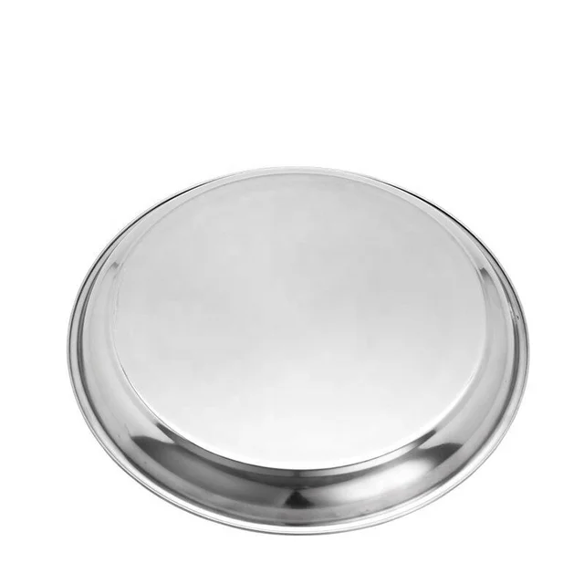 Bandeja Redonda acero Inox 30 cm