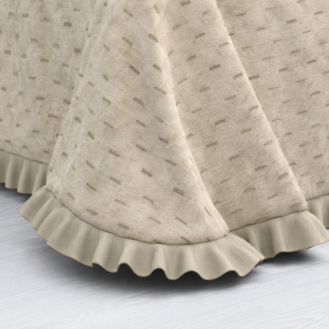 Colcha Bouti Dina Color Beige