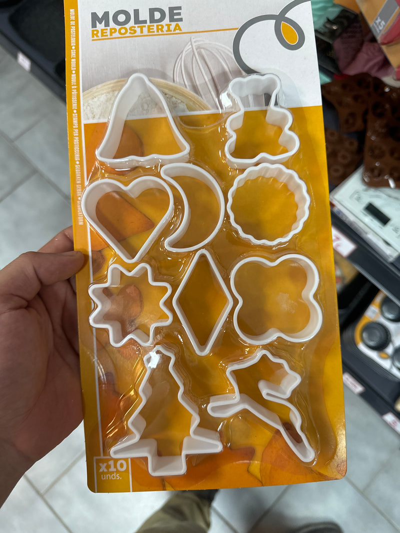 MOLDE REPOSTERIA X10