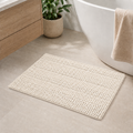 Alfombra de baño color Crema 45x65 cm