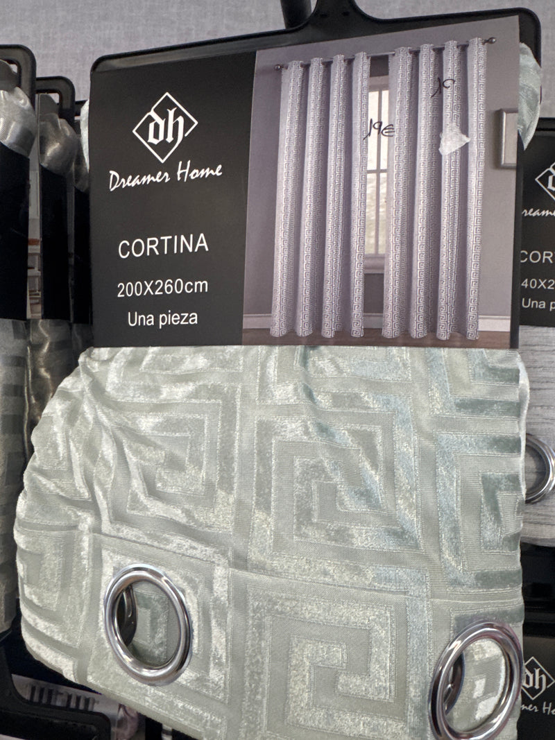 cortina terciopelo 200x260 cm
