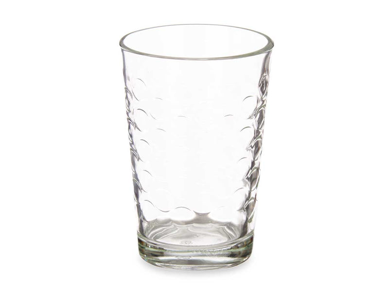 Set 6 vasos cristal circulos 200ml