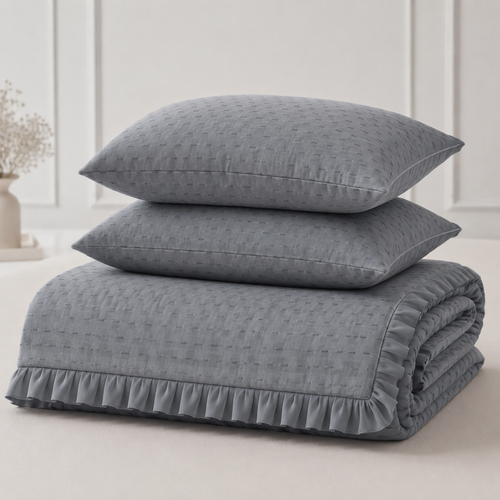 Colcha Bouti Dina Color Gris