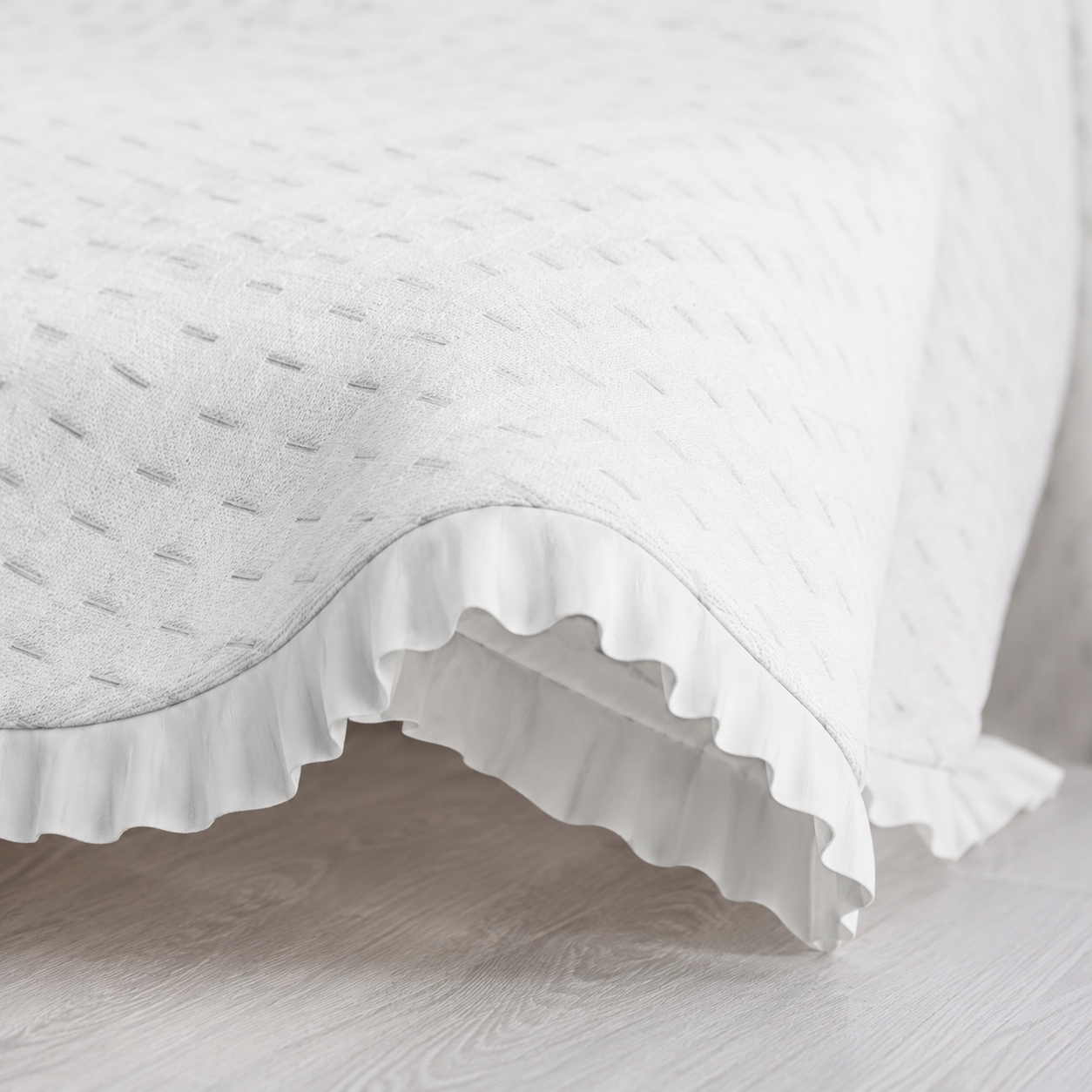 Colcha Bouti Dina Color Blanco