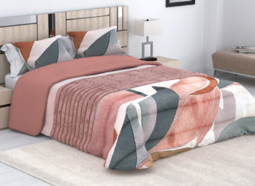 Edredon Acolchado Supreme Sherpa cama 135 cm (235x270) cm Nyon