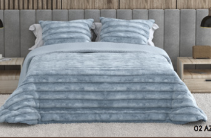 Edredon Acolchado Jacquard Sherpa