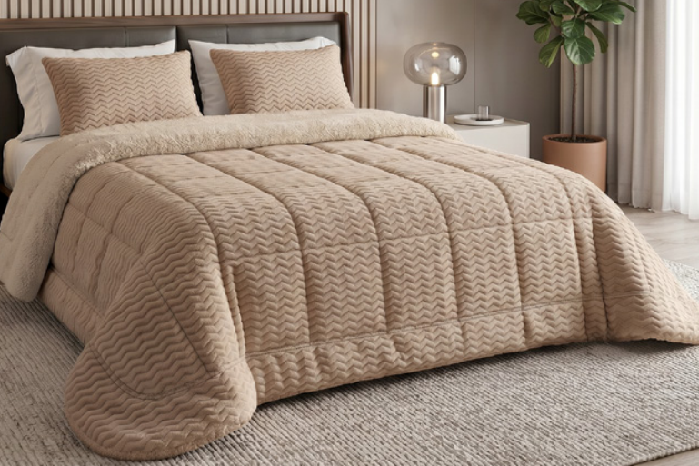 Acolchado Jacquard Sherpa Venus