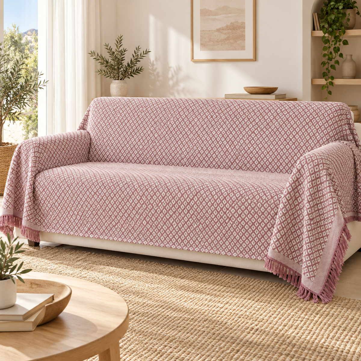 Colcha Multiusos 230 × 260 cm para Cama y Sofá