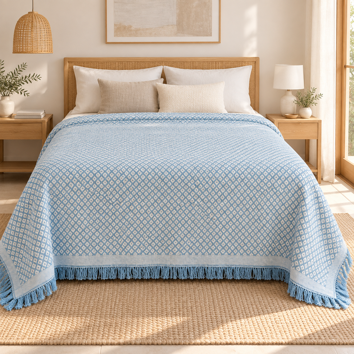 Colcha Multiusos 230 × 260 cm para Cama y Sofá