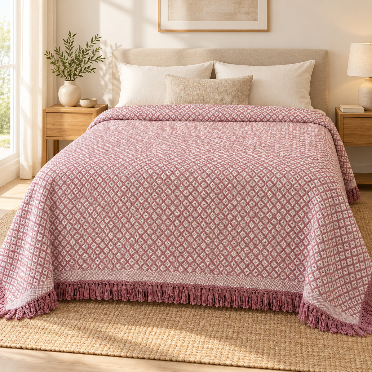 Colcha Multiusos 230 × 260 cm para Cama y Sofá