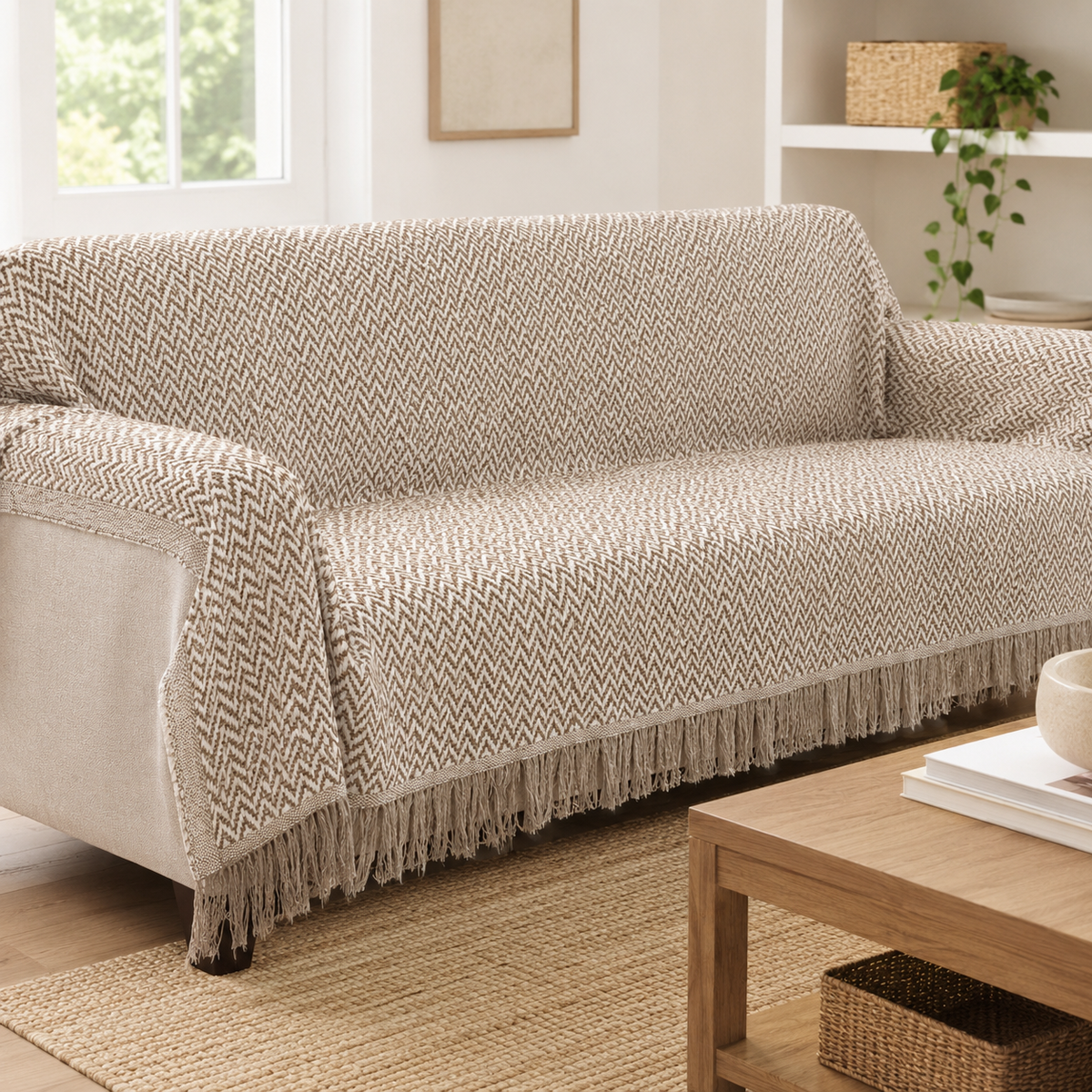 Colcha Multiusos 230 × 260 cm para Cama y Sofá