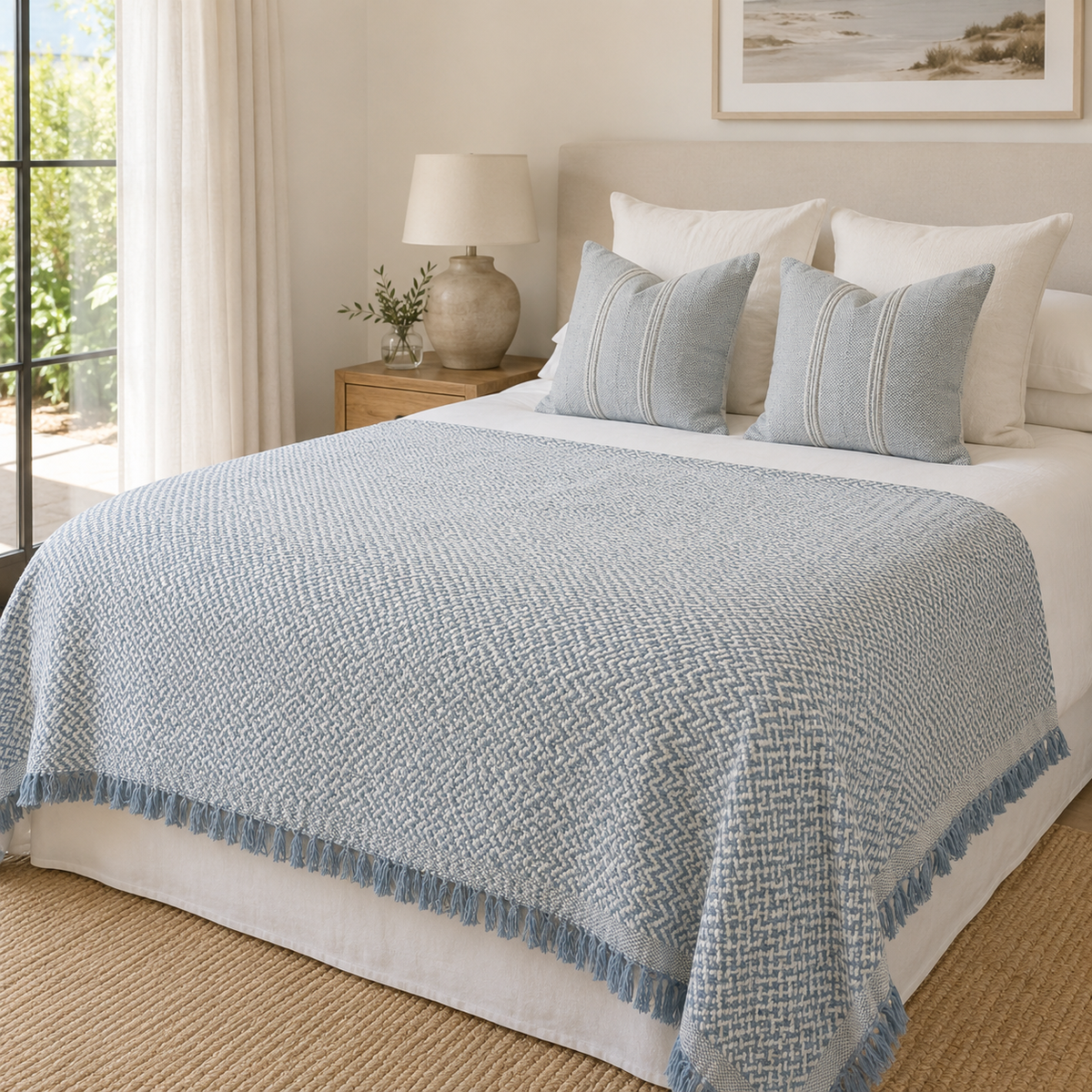 Colcha Multiusos 230 × 260 cm para Cama y Sofá