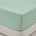 Sábana bajera verde ajustable 50% algodón
