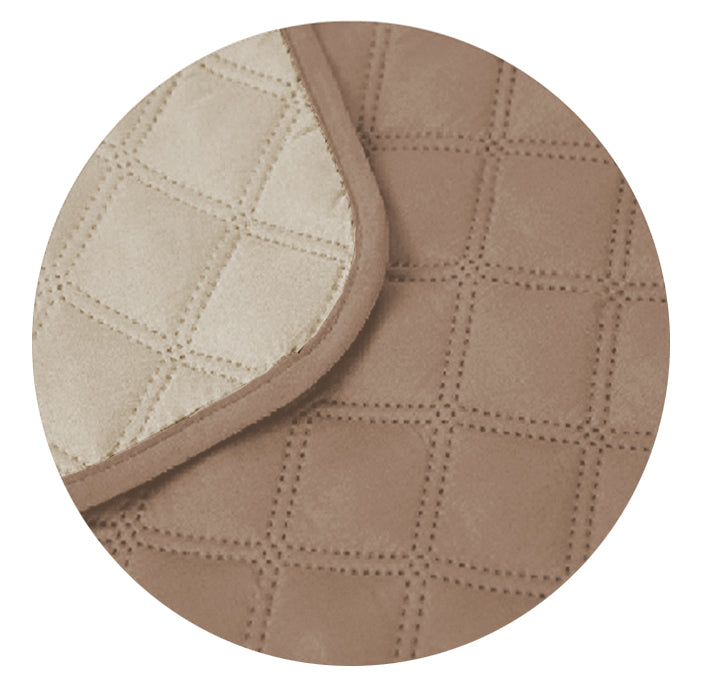 Cubre Sofá Beige/Crema Reversible