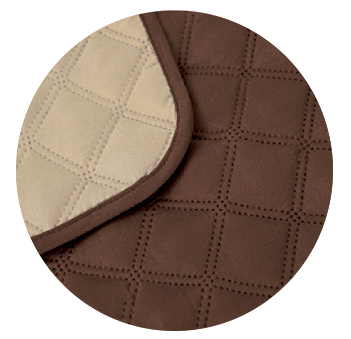 Cubre Sofá Choco/Beige Reversible