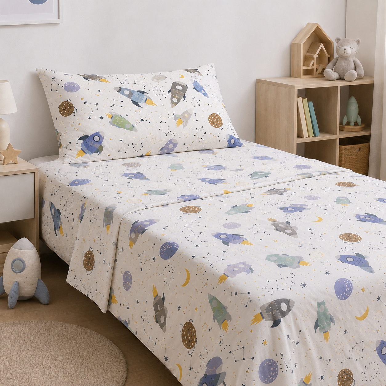 Juego de sabanas 3 piezas Infantil cama 90 cm