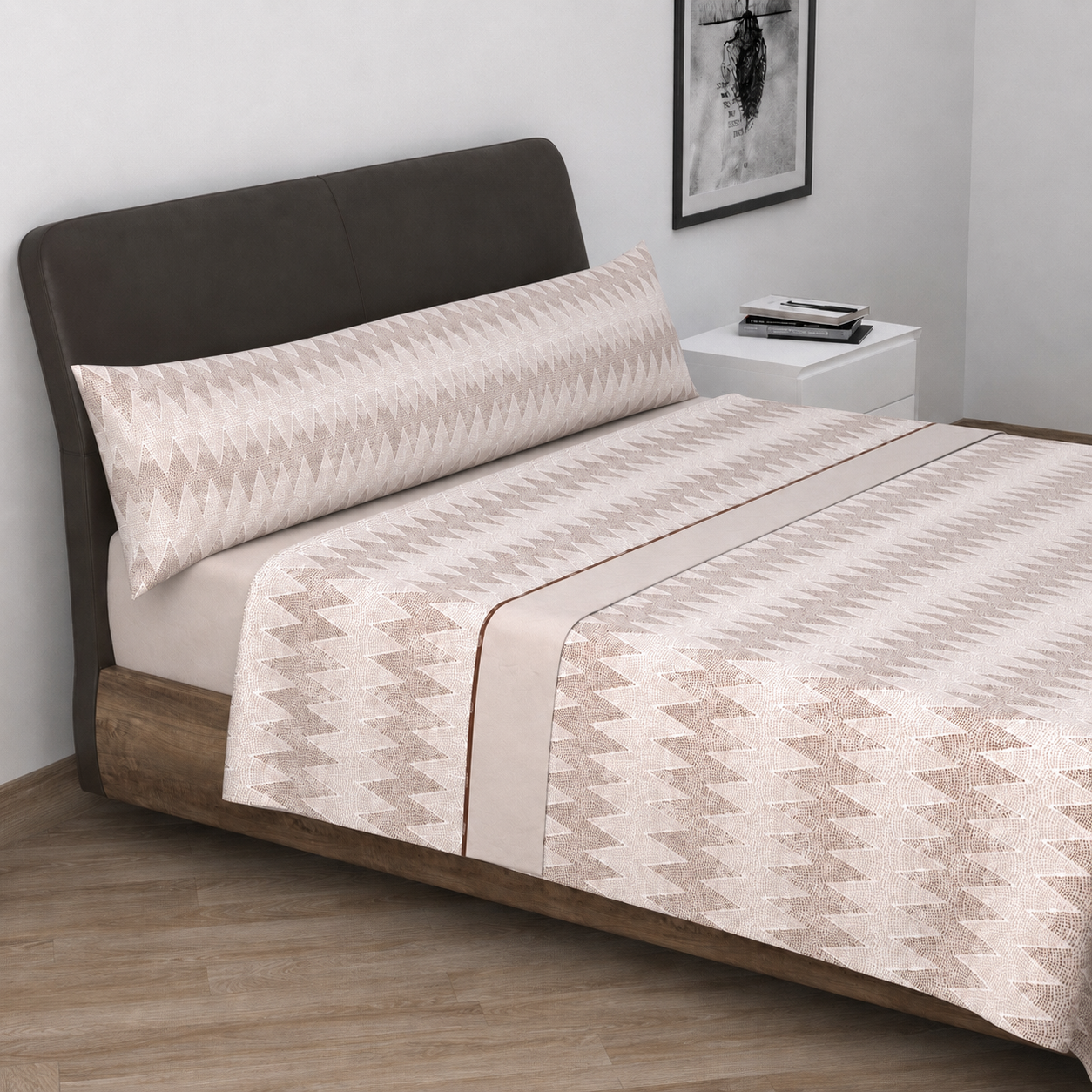 Juego De Sabanas Estampadas Noemi 50% Algodón