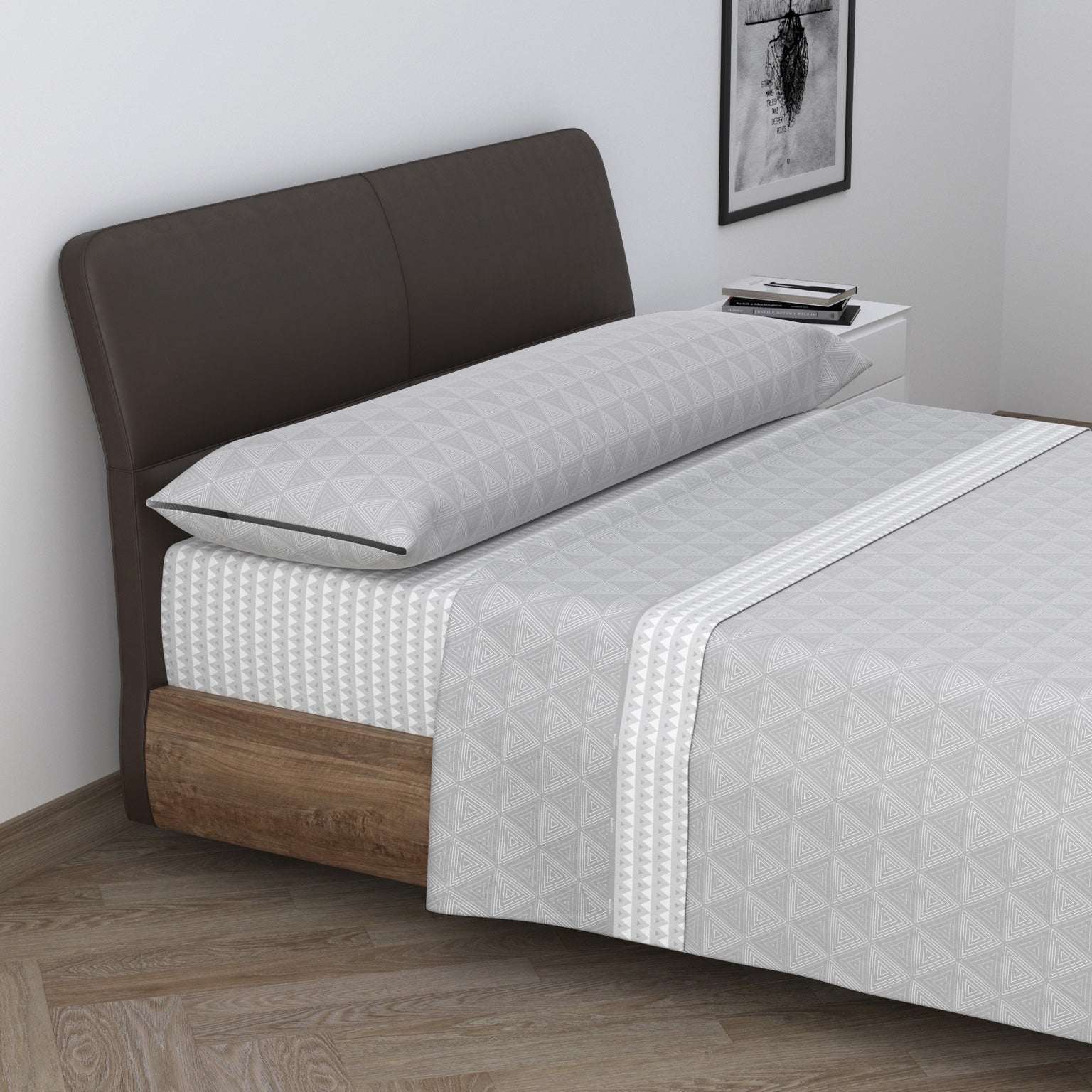 Juego De Sabanas Estampadas Eliana 50% Algodón