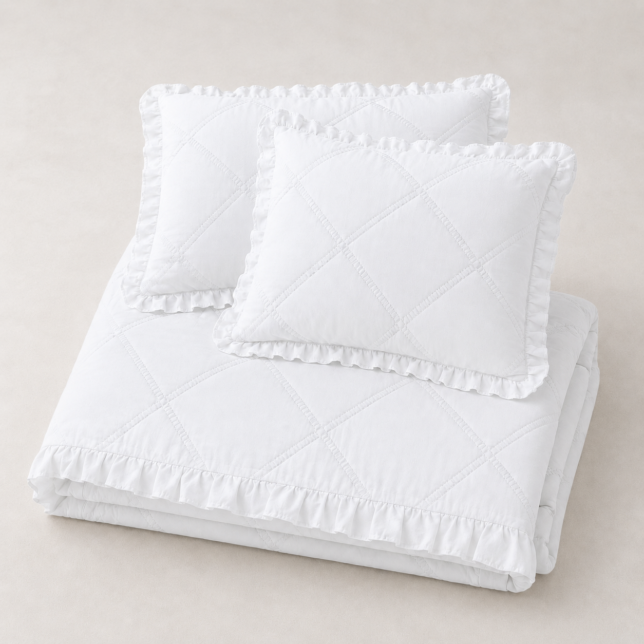 Colcha nina color blanco