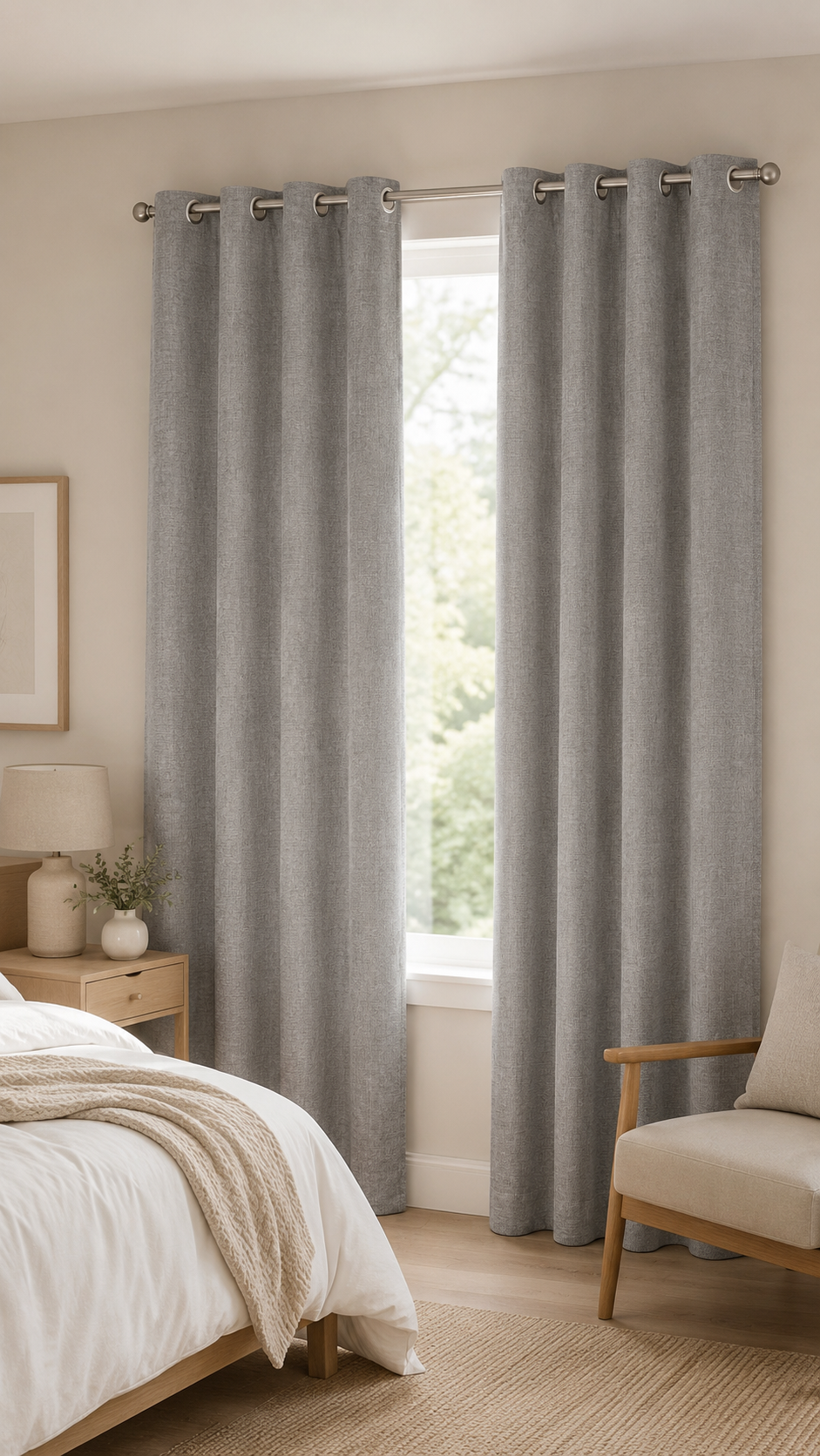 Cortina tela lino 140x260 cm