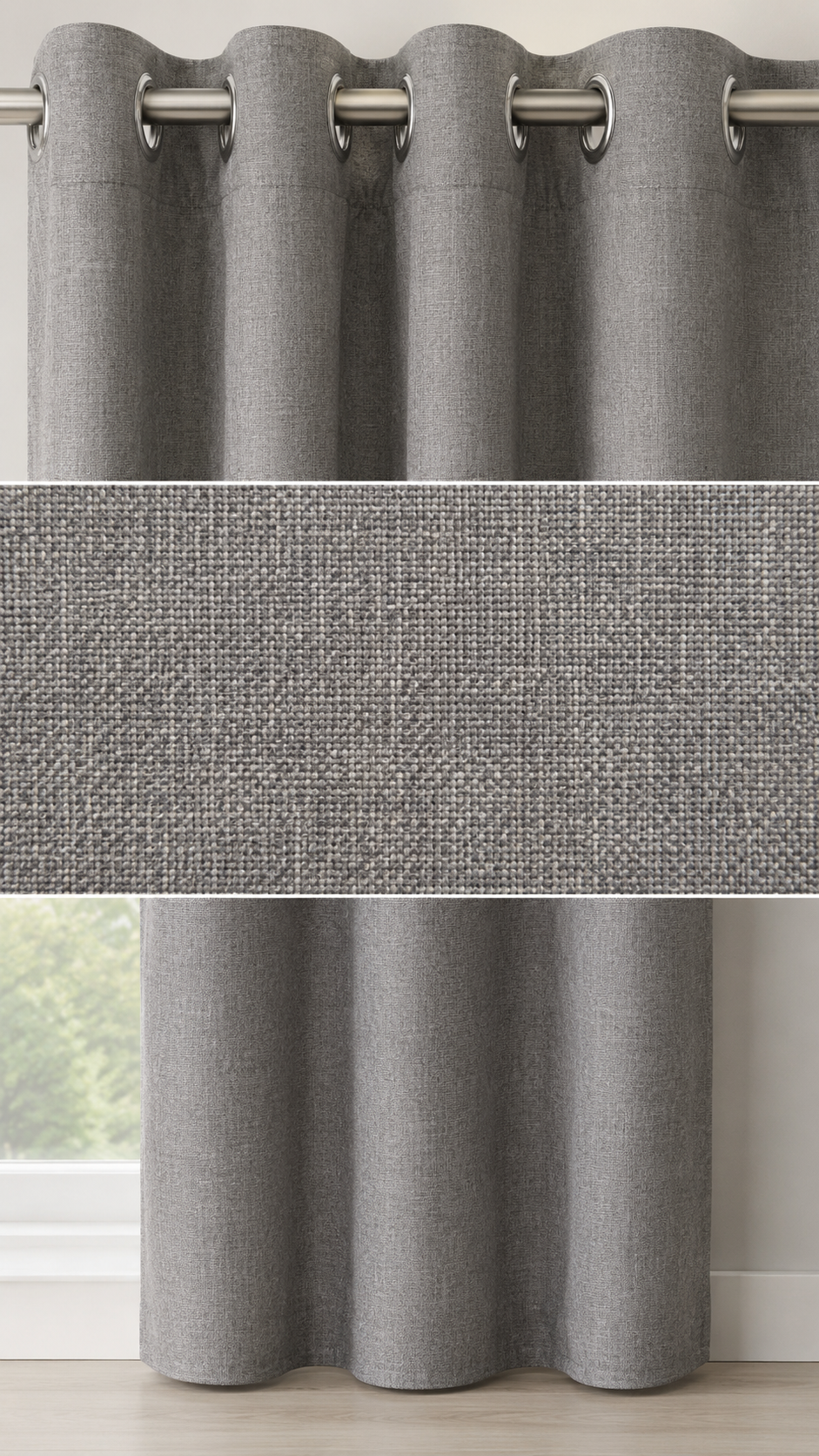 Cortina tela lino 140x260 cm