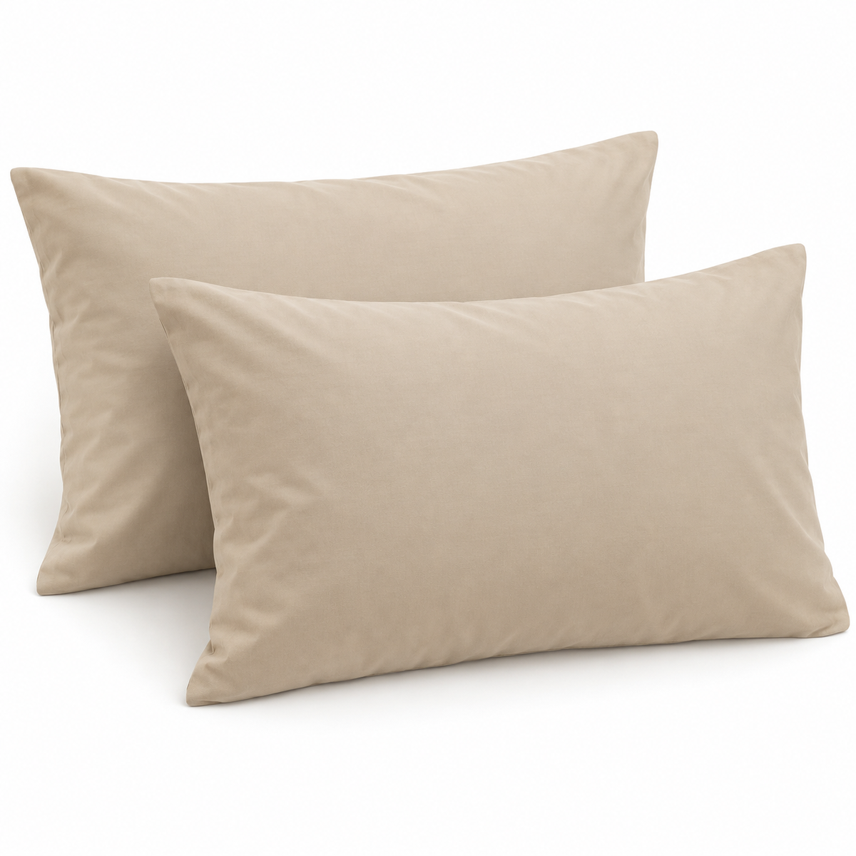 2 Fundas de almohada 50x75 cm 100% algodón