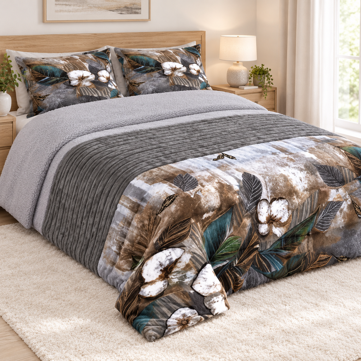 Edredon Acolchado Supreme Sherpa Lucerna