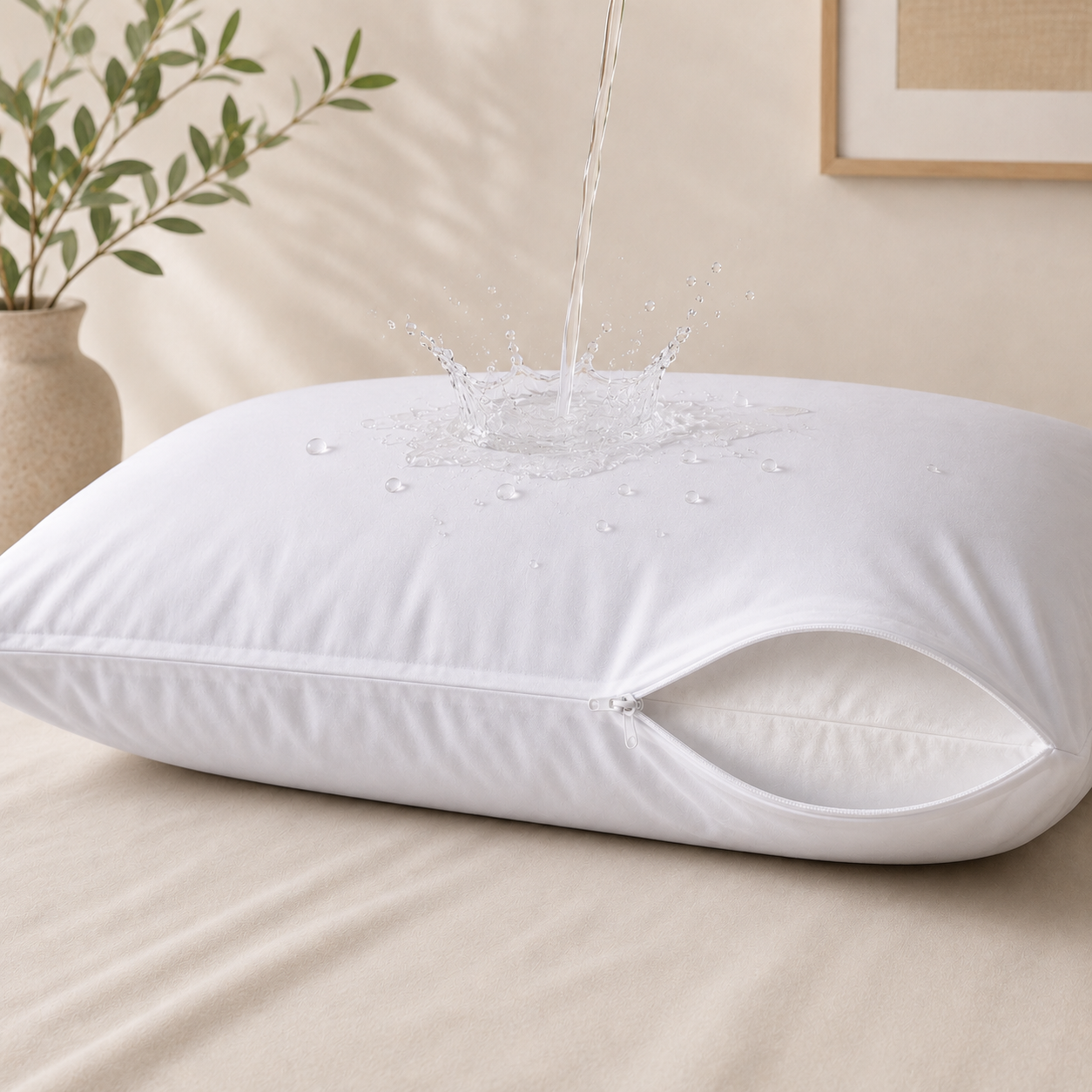 Funda de almohada protectora impermeable RELAX