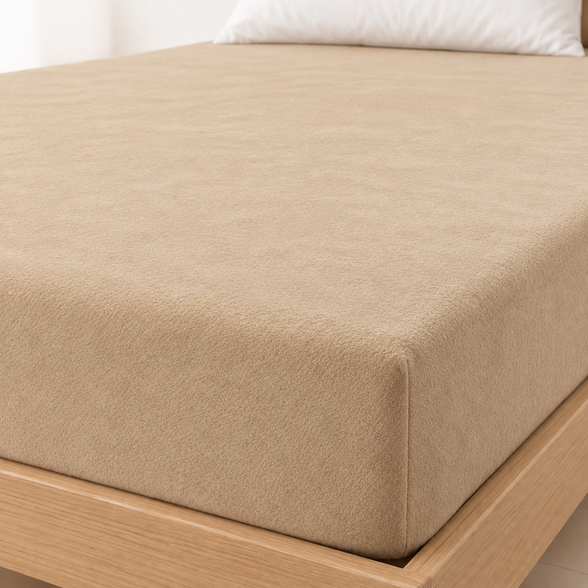 Sábana bajera ajustable de coralina cálida y suave para invierno, para colchones de hasta 30 cm de altura, camas de 90, 105, 135, 150 y 180 cm