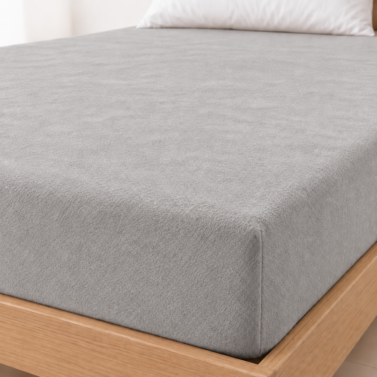 Sábana bajera ajustable de coralina cálida y suave para invierno, para colchones de hasta 30 cm de altura, camas de 90, 105, 135, 150 y 180 cm