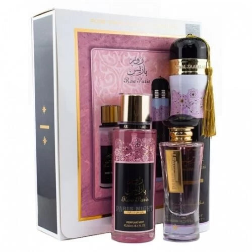 Set Ard Al Zaafaran Set de regalo Rosa Noche de Parí
