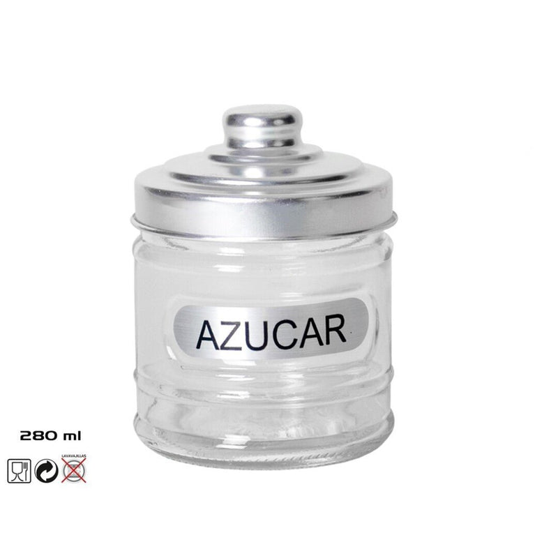 AZUCARERO SILVER 280 ML. CRISTAL
