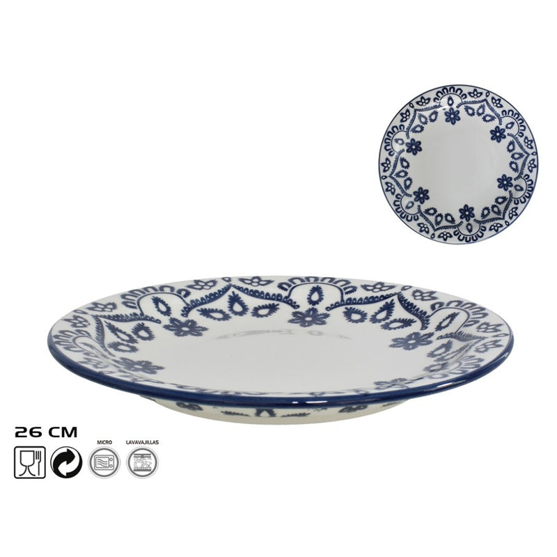 PLATO LLANO 26 CM