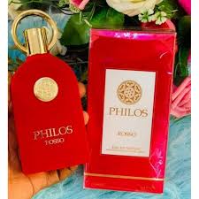 Perfume Philos Rosso EDP para hombre en spray de 100 ml