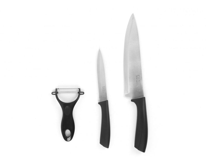 SET2 CUCHILLOS + PELADOR CUYFOR