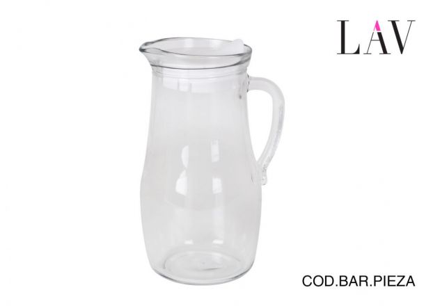 JARRA CON TAPA 1800 ML