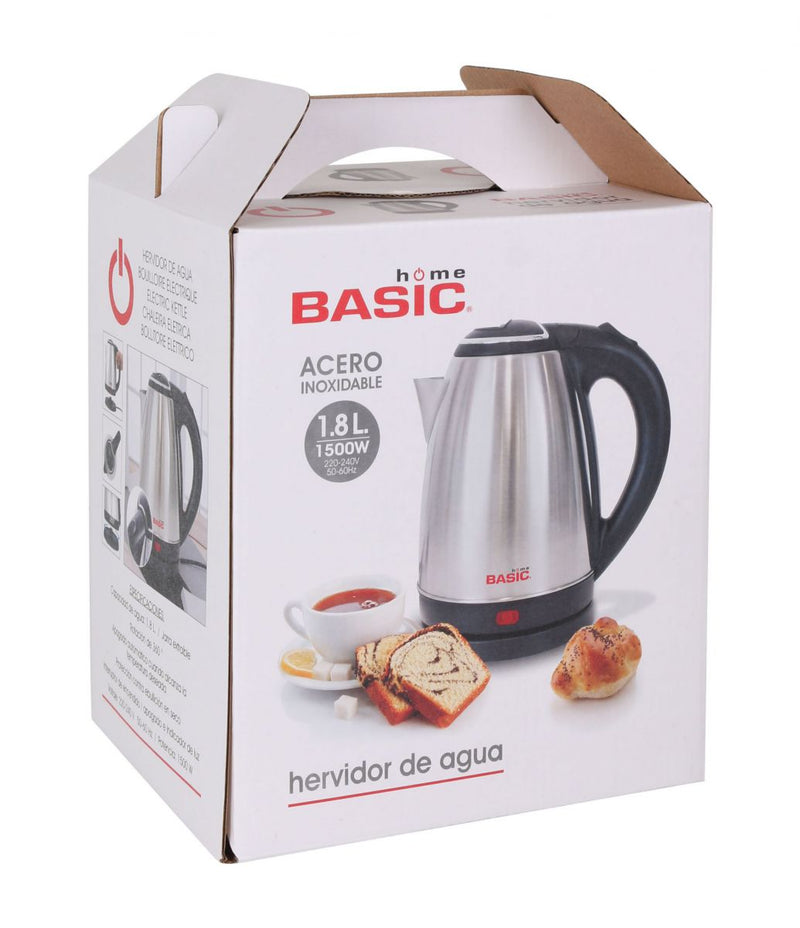 HERVIDOR DE AGUA 1.8L  1500W BASIC HOME