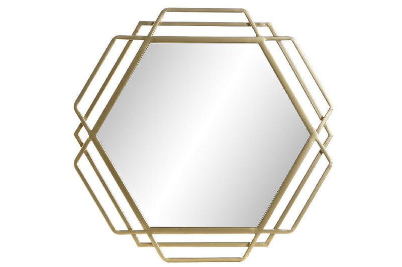 ESPEJO METAL ESPEJO 39X2X39 ESPEJO METAL DORADO